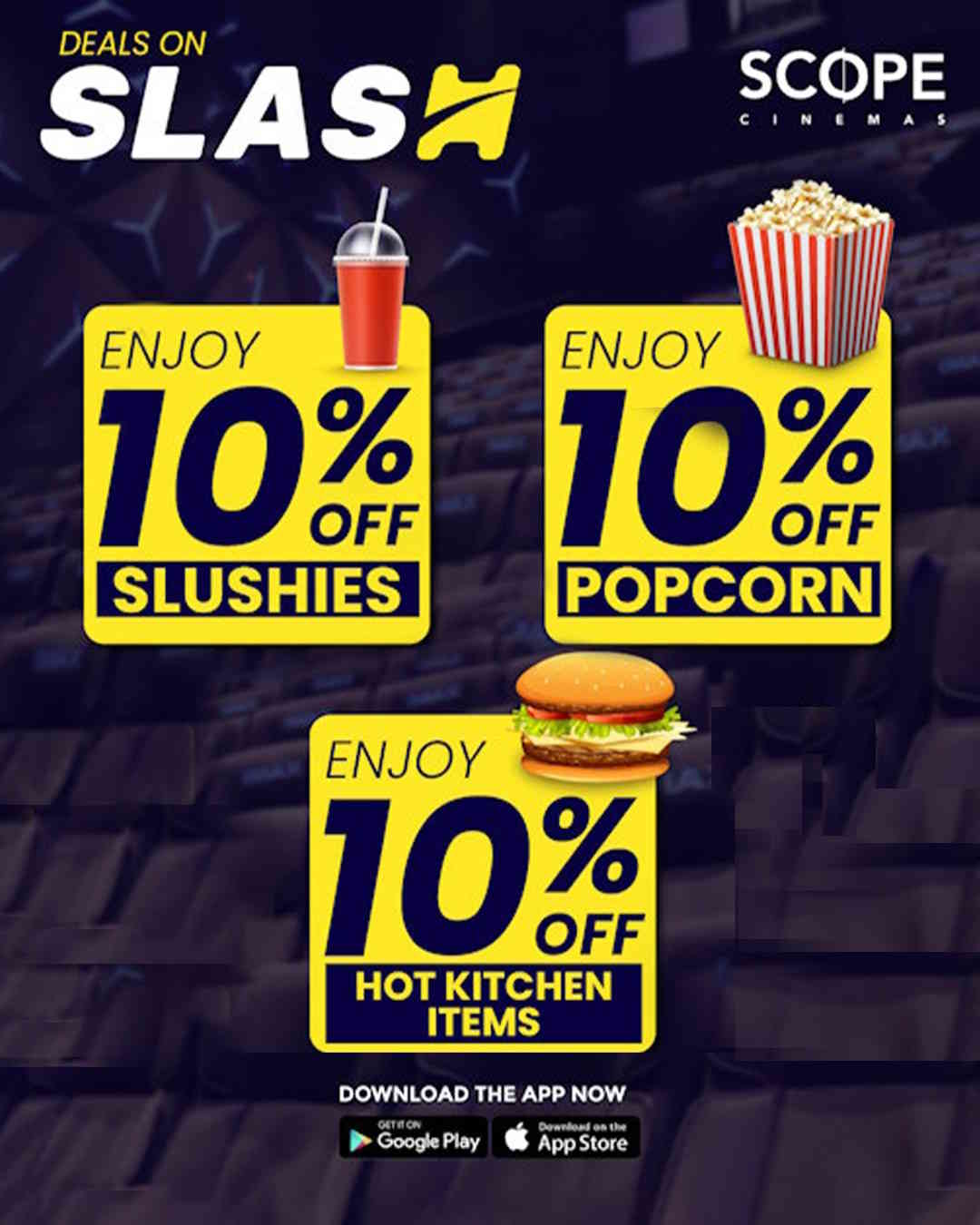 Scope Cinemas is now on SLASH! 🎉