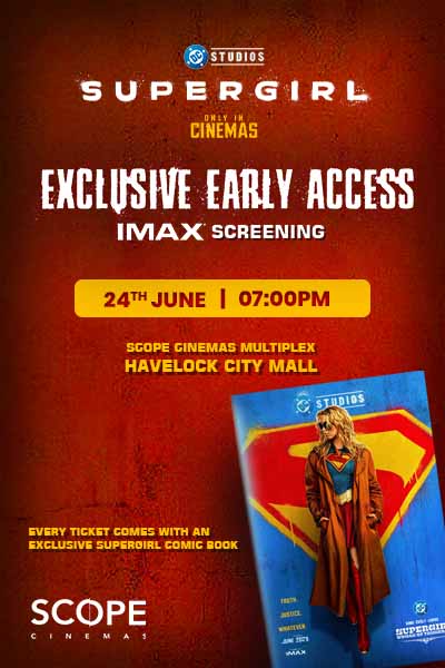 The movie SUPERGIRL PAID EARLY ACCESS – IMAX