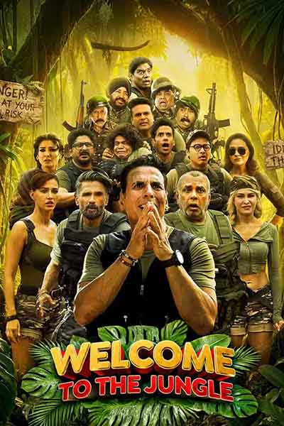 The movie WELCOME TO THE JUNGLE (HINDI)