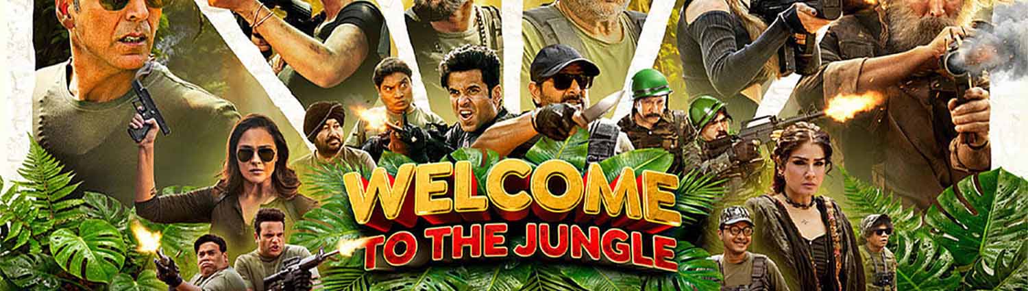 Banner image of movie WELCOME TO THE JUNGLE (HINDI)