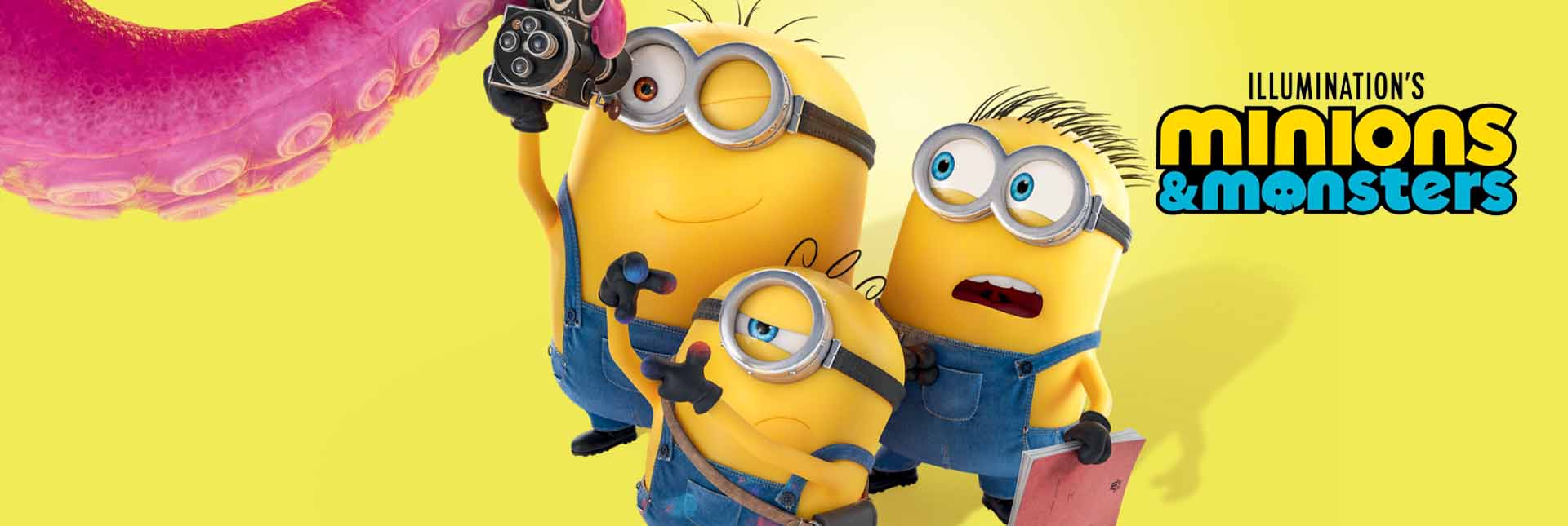 Banner image of movie MINIONS & MONSTERS
