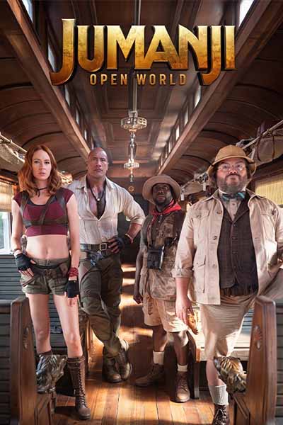 The movie JUMANJI: OPEN WORLD 